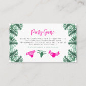 OAKLEY Tropical Bachelorette Panty Game Ticket (Voorkant)