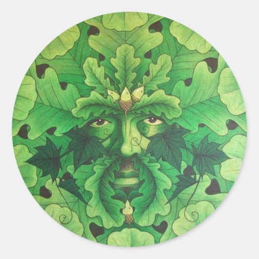 oakman ronde sticker (Voorkant)
