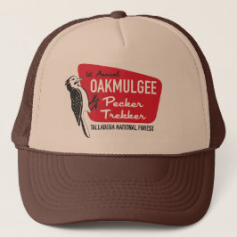 Oakmulgee Pecker Trekker Trucker Hat! Trucker Pet