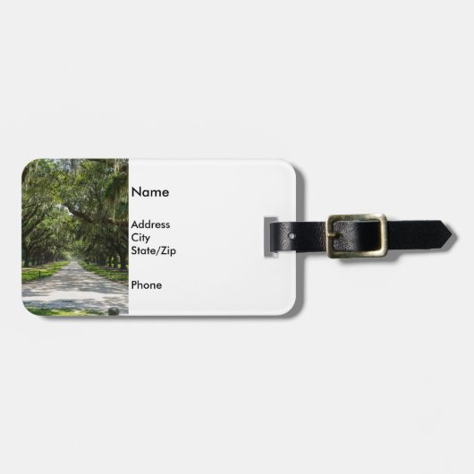 Oaks Bagagelabel (Voorkant horizontaal)