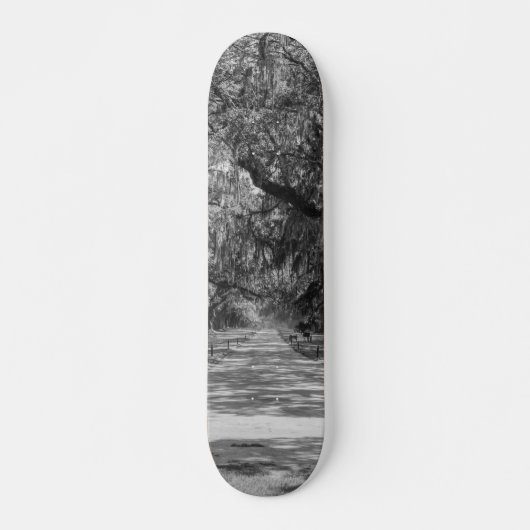 Oaks Grayscale Skateboard (Voorkant)