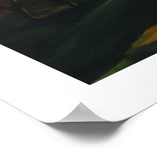 Oaks in Poly Canyon Poster (Hoek)