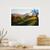 Oaks in Poly Canyon Poster (Keuken)
