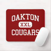 Oakton - Cougars - High School - Oakton Virginia Muismat (Met muis)
