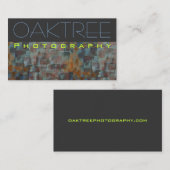 "Oaktree" Visitekaartje (Voorkant / Achterkant)