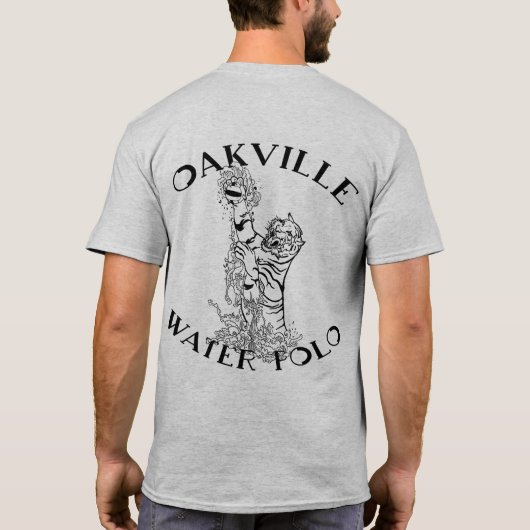 Oakville Water Polo - Mannen 2021 T-Shirt (Achterkant)