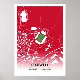 Oakwell Poster - Huis van Barnsley Poster