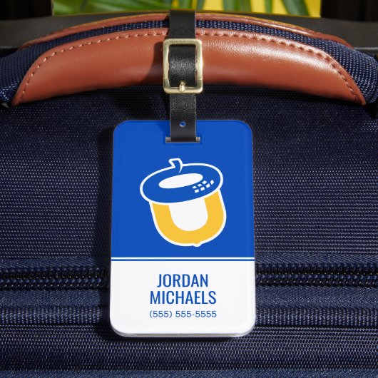 Oakwood Universiteit Bagagelabel (Voorkant Insitu 2)