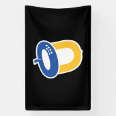 Oakwood Universiteit Spandoek (Verticaal)