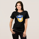 Oakwood Universiteit Tri-Blend Shirt (Voorkant volledig)