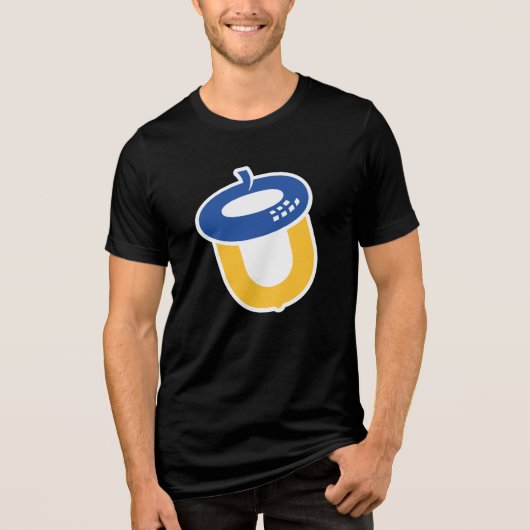 Oakwood Universiteit Tri-Blend Shirt (Voorkant)
