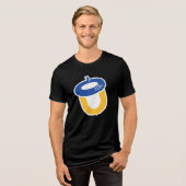 Oakwood Universiteit Tri-Blend Shirt (Voorkant volledig)