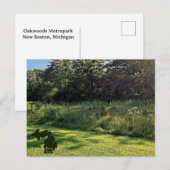 Oakwoods Metropark Turkije Path met Logo Briefkaart (Voorkant / Achterkant)
