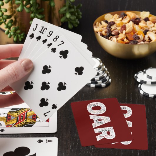 OAR-afspeelkaarten Pokerkaarten (Insitu)