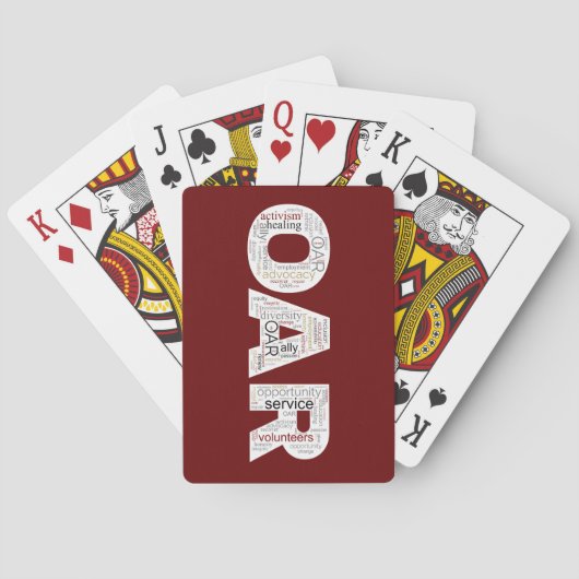 OAR-afspeelkaarten Pokerkaarten (Achterkant)
