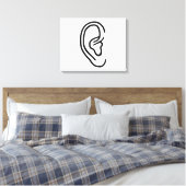 Oar Canvas Afdruk (Insitu (Slaapkamer))