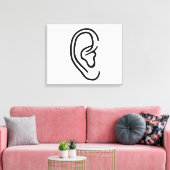 Oar Canvas Afdruk (Insitu (Woonkamer))