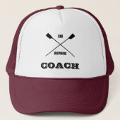 Oar inspirerend gekruiste oorars douanenaam trucker pet (Voorkant)