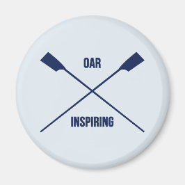 Oar inspirerende pun en kruisingen magneet
