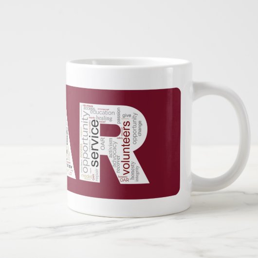 OAR Jumbo-Mok Grote Koffiekop (Rechts)