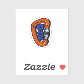 OAR karabijnhaak Sticker