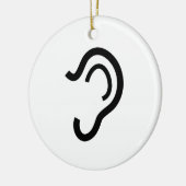 Oar Keramisch Ornament (Links)