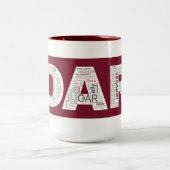 OAR-Mok Tweekleurige Koffiemok (Center)