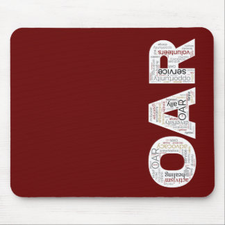 OAR Mousepad - Rood Muismat