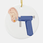 Oar Piercing Keramisch Ornament (Voorkant)