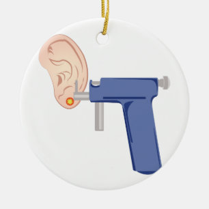 Oar Piercing Keramisch Ornament