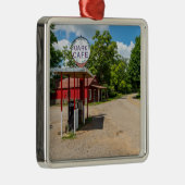 Oark-gasstation Metalen Ornament (Rechts)