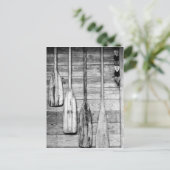 Oars are hung on wooden shed in Big Cypress, 2 Briefkaart (Staand voorkant)