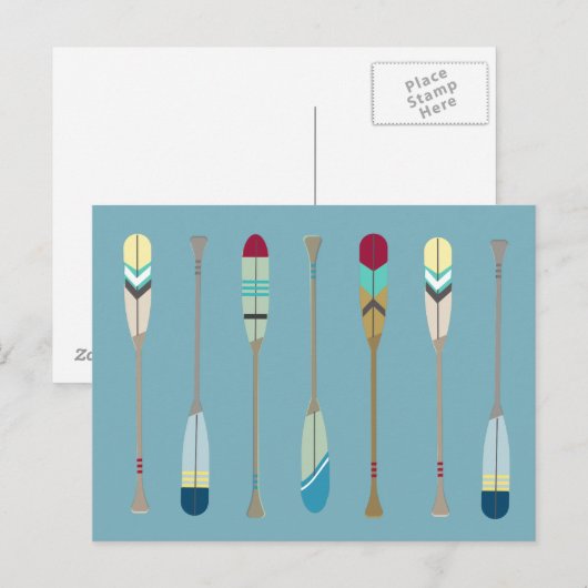  Oars Briefkaart (Voorkant / Achterkant)