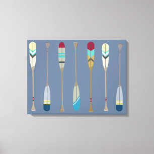 Oars Canvas Afdruk