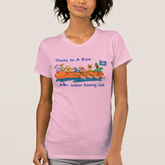 Oars en een vlag vooraan t-shirt