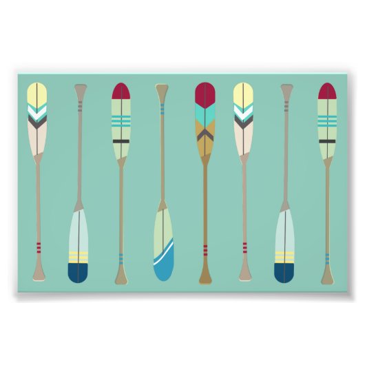  Oars Foto Afdruk (Voorkant)