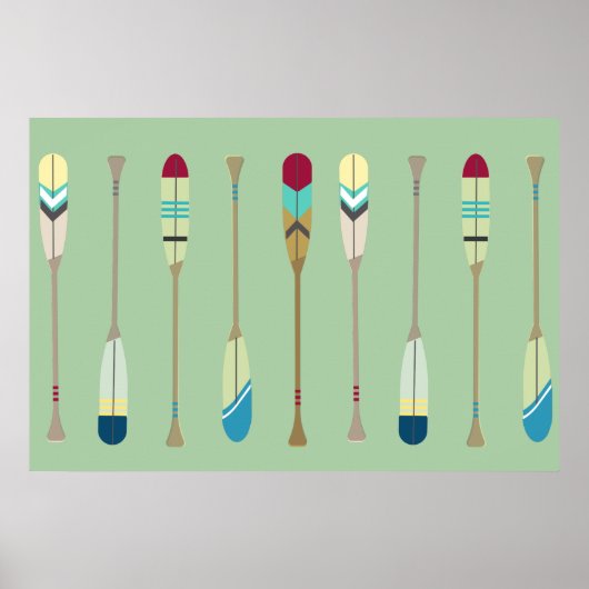  Oars Poster (Voorkant)