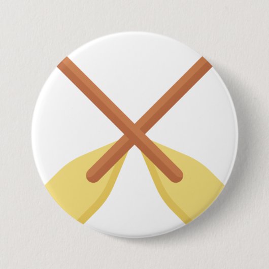 Oars Ronde Button 7,6 Cm (Voorkant)