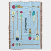 Oars van  stijl deken (Voorkant Verticaal)