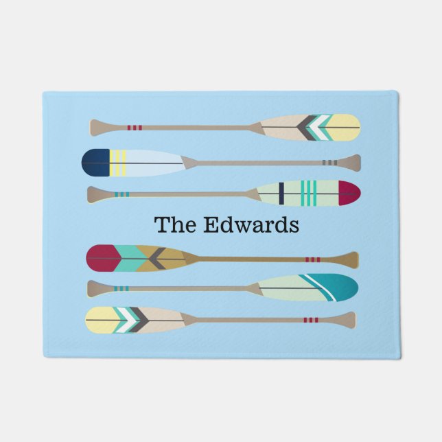 Oars van  stijl deurmat (Voorkant)