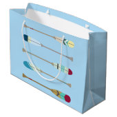 Oars van stijl groot cadeauzakje (Achterkant Gekanteld)