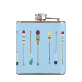 Oars van  stijl heupfles (Achterkant)