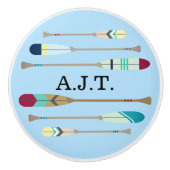 Oars van  stijl keramische knop (Voorkant)