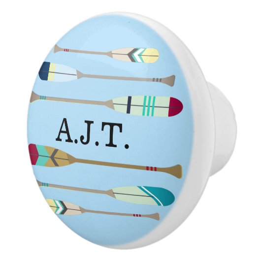 Oars van  stijl keramische knop (Rechts)