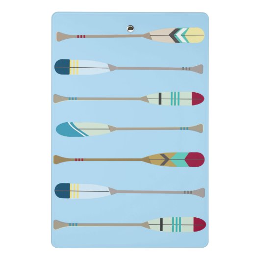 Oars van  stijl mini klembord (Achterkant)