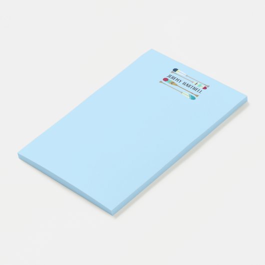 Oars van stijl post-it® notes (Schuin)