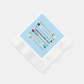 Oars van  stijl servet (Hoek)