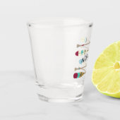 Oars van  stijl shot glas (Links)