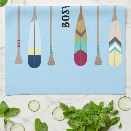 Oars van stijl theedoek (Gevouwen)