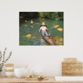 Oarsmen door Gustave Caillebotte,  Kunst Poster (Keuken)